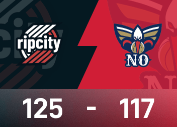 एनबीए गेम रिपोर्ट: यांग हैनसेन उपस्थित नहीं हुए और शार्प 35 अंक, ट्रेल ब्लेज़र्स 125-117 पेलिकन