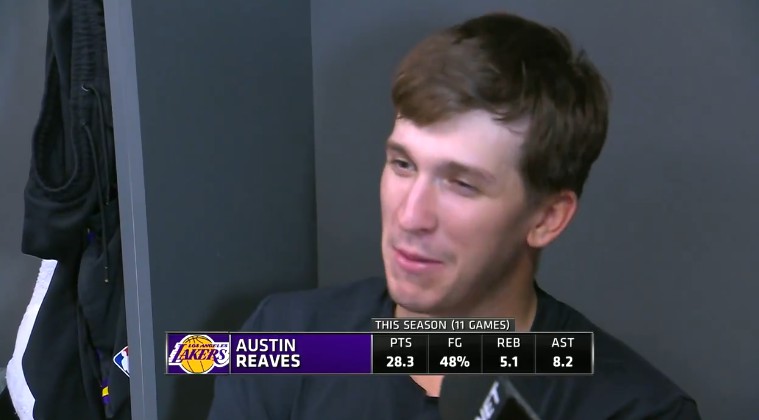 रीव्स: यह बहुत अच्छा है कि ब्रॉनी एनबीए में शुरुआत कर रहा है और जेम्स को जी लीग खेलों में स्थानांतरित किया जा रहा है