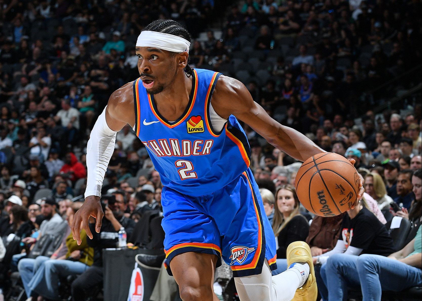 एसजीए ने वर्तमान में तीन तिमाहियों में आठ गेम खेले हैं, सात बार 30 मिनट से कम समय में 30 अंक या उससे अधिक स्कोर करके लीग का नेतृत्व किया है।