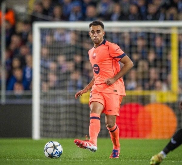 बार्सिलोना अधिकारी: एरिक गार्सिया की नाक टूट गई है और वह सुरक्षात्मक मास्क पहनेंगे