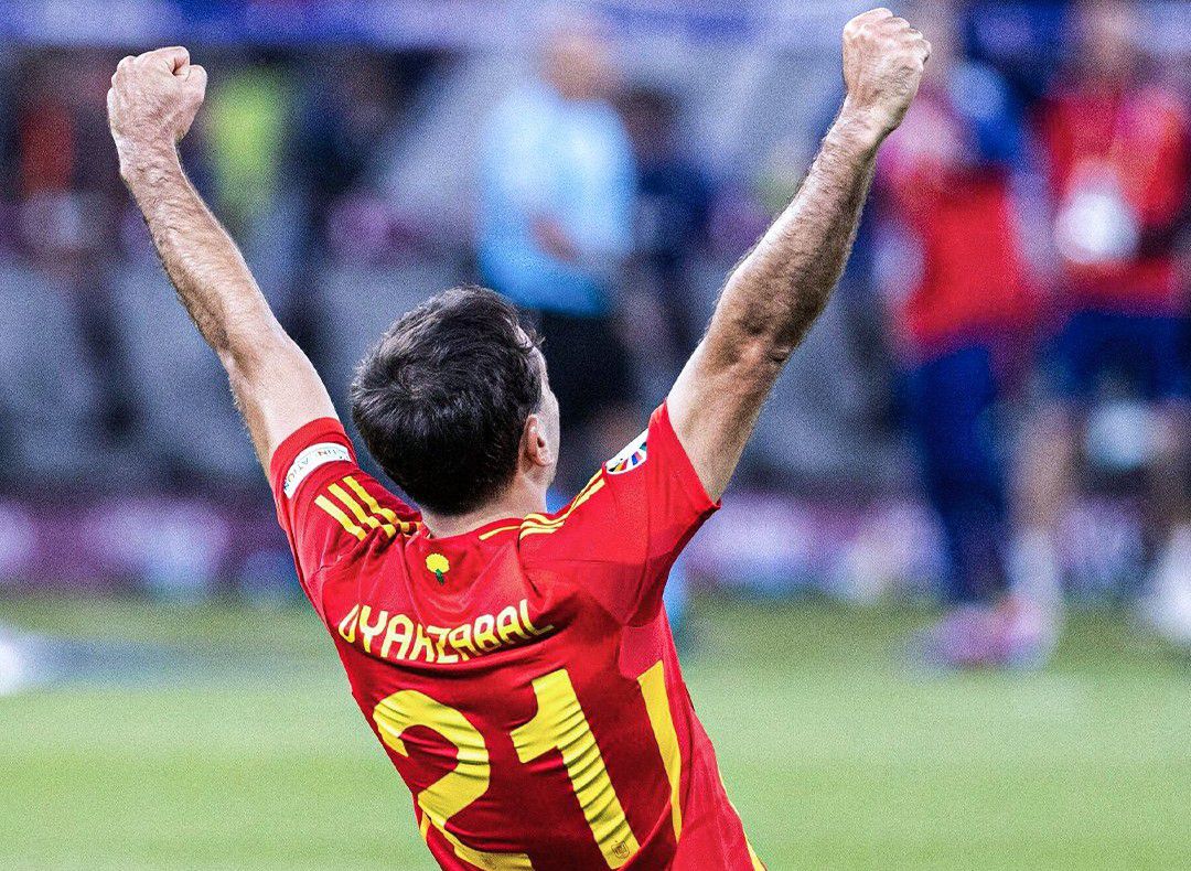 प्रतिस्पर्धी स्थिति गर्म है! ओयारज़ाबल ने पिछले 8 राष्ट्रीय टीम खेलों में 13 गोल में भाग लिया है।