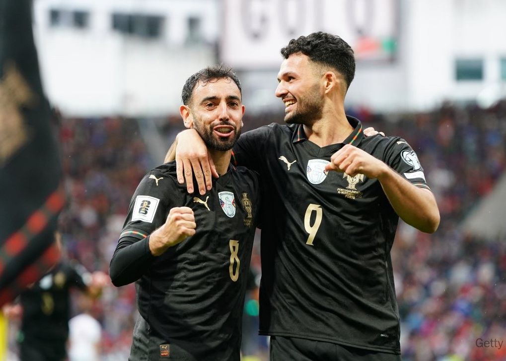 पुर्तगाल और आर्मेनिया के बीच पूरे खेल के आँकड़े: ड्रिब्लिंग दर 76-24, गोल स्कोरिंग 26-3