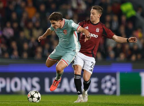 स्पार्टा प्राग बनाम एटलेटिको मैड्रिड