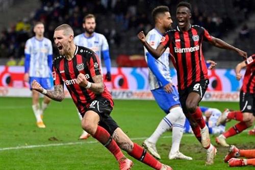 बी लीवरकुसेन बनाम हर्था बर्लिन