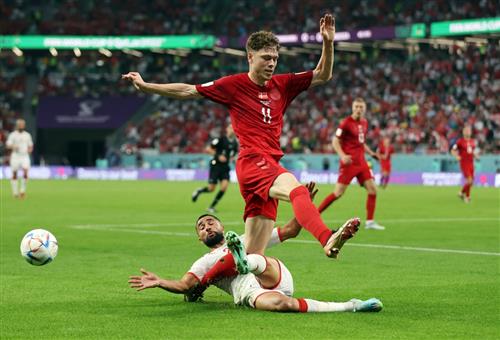 डेनमार्क बनाम ट्यूनीशिया