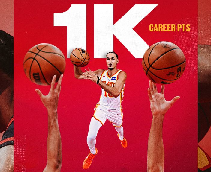 बधाई हो! रिसा शाय हॉक्स इतिहास में 1,000 अंक हासिल करने वाली चौथी सबसे कम उम्र की खिलाड़ी बन गईं।